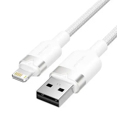 CABLE USB2.0 TO LIGHTNING/2M WHITE LANWH VENTION