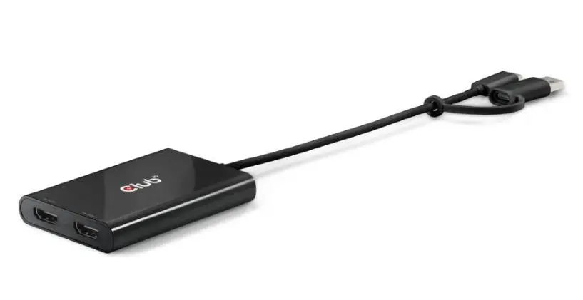 I/O ADAPTER USB-C TO HDMI/DUAL CSV-1475 CLUB3D
