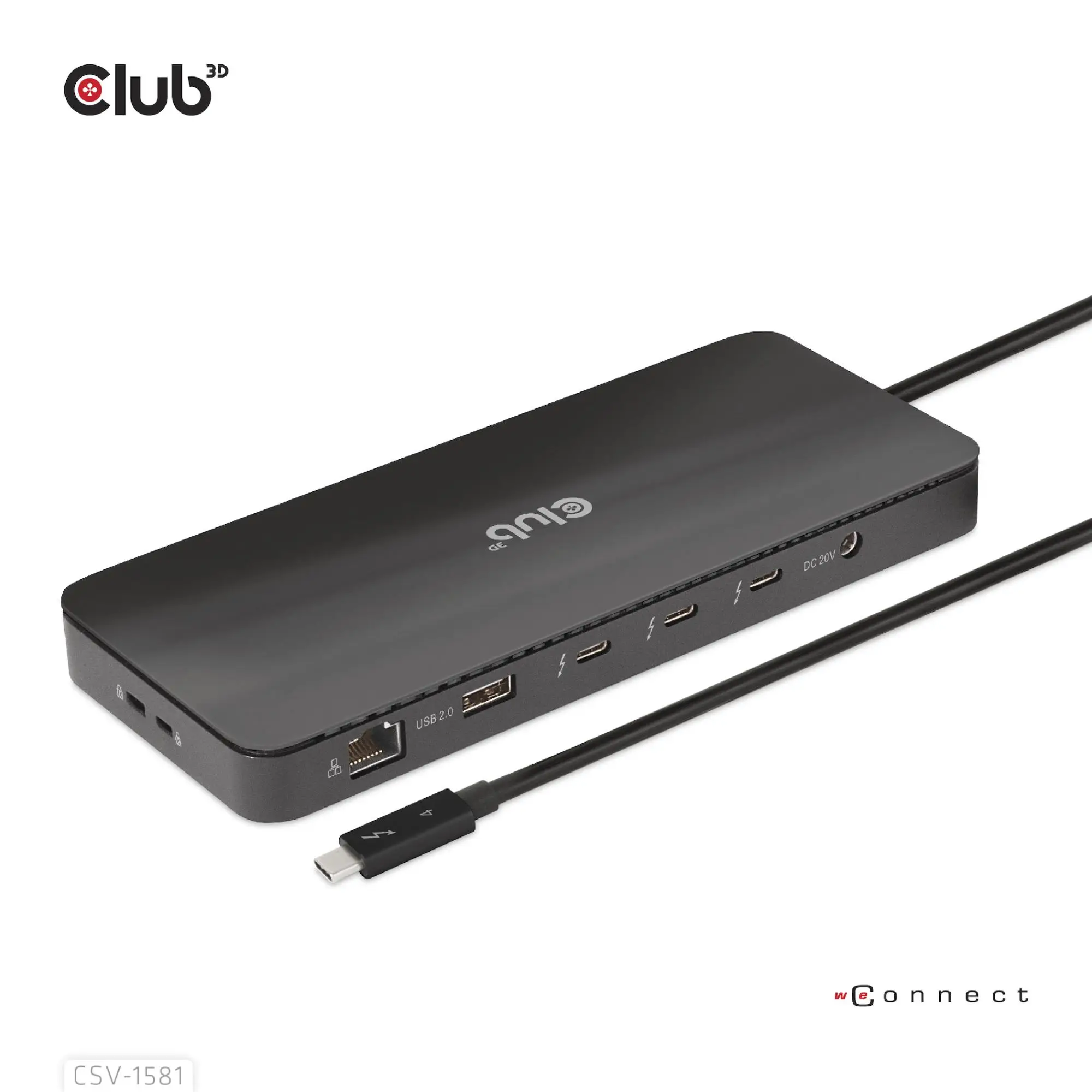 NB ACC DOCKING STATION 11IN1/THUNDERBOLT CSV-1581 CLUB3D