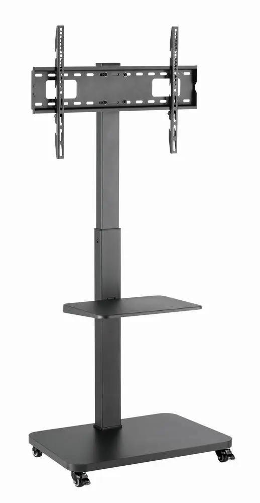 TV SET ACC FLOOR STAND 37-75"/BLACK TVS-75S-02 GEMBIRD
