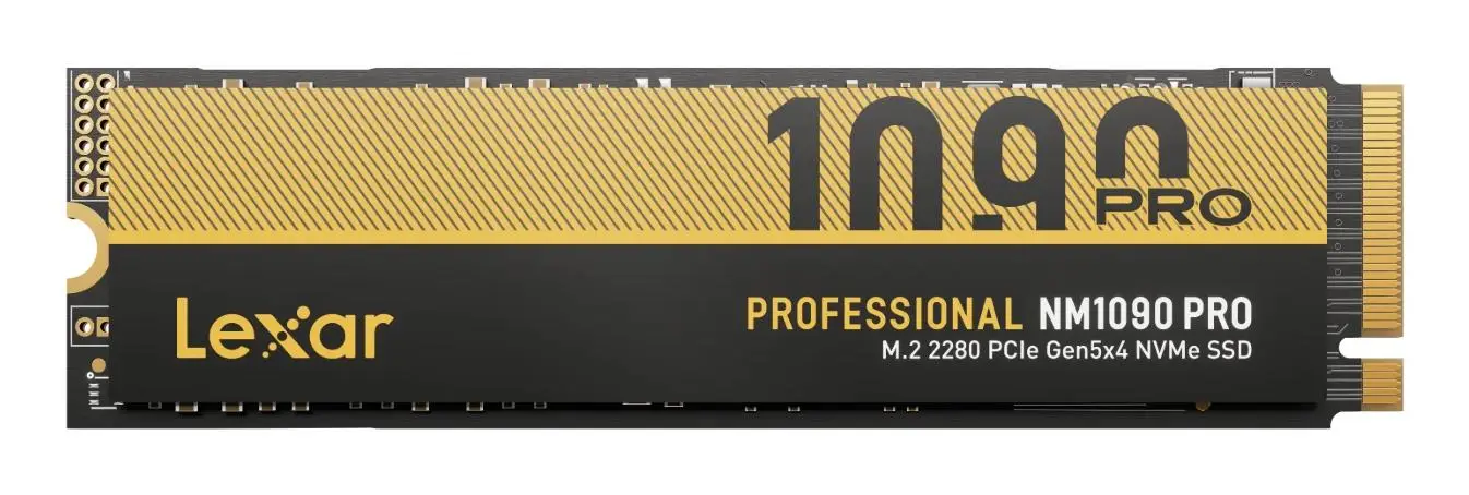 SSD|LEXAR|NM1090 Pro|1TB|M.2|NVMe|3D TLC|Write speed 10000 MBytes/sec|Read speed 14000 MBytes/sec|3.8mm|TBW 700 TB|MTBF 1500000 hours|LNM109P001T-RNNNG