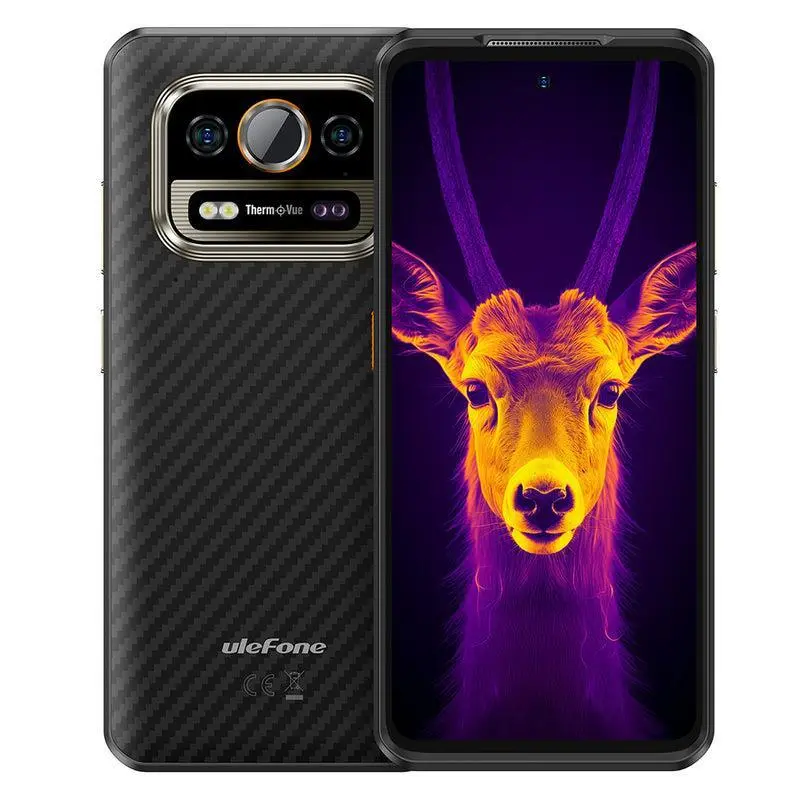 MOBILE PHONE ARMOR 25T PRO/8/256GB FROST BLACK ULEFONE