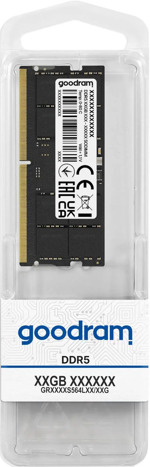 NB MEMORY 16GB DDR5-5600/SO GR5600S564L46S/16G GOODRAM