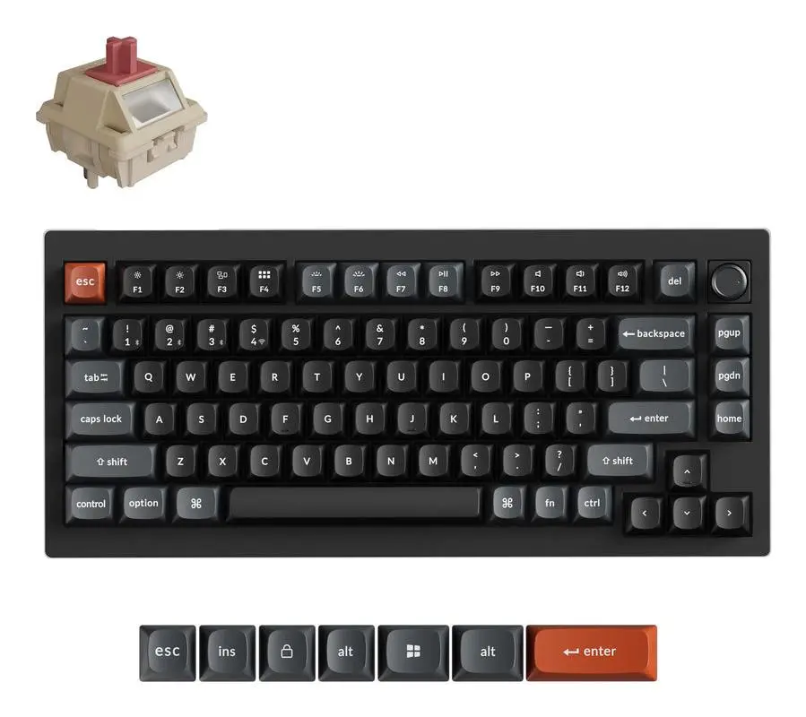 KEYBOARD WRL V1 ULTRA/BLACK V1U-D1 KEYCHRON