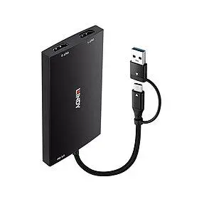 I/O CONVERTER USB-C/A TO HDMI/43430 LINDY