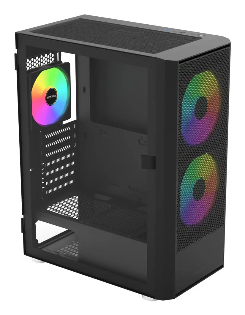 Case|MONTECH|ATX/micro ATX/Mini-ITX|Black|Midi Tower|PC|?????? MONTECH X2 PLUS (B)|X2PLUS(B)