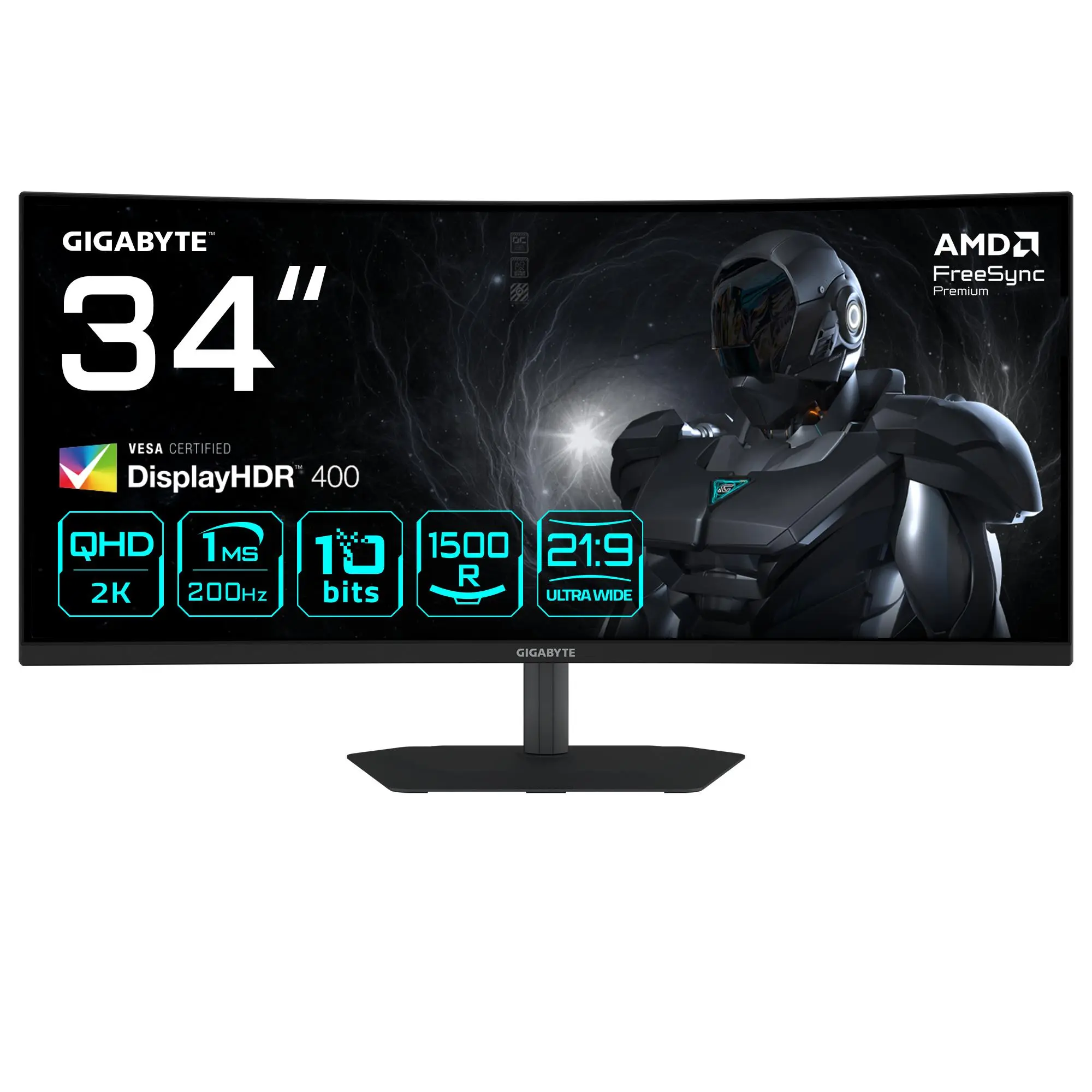 LCD Monitor|GIGABYTE|34 "|3440 x 1440