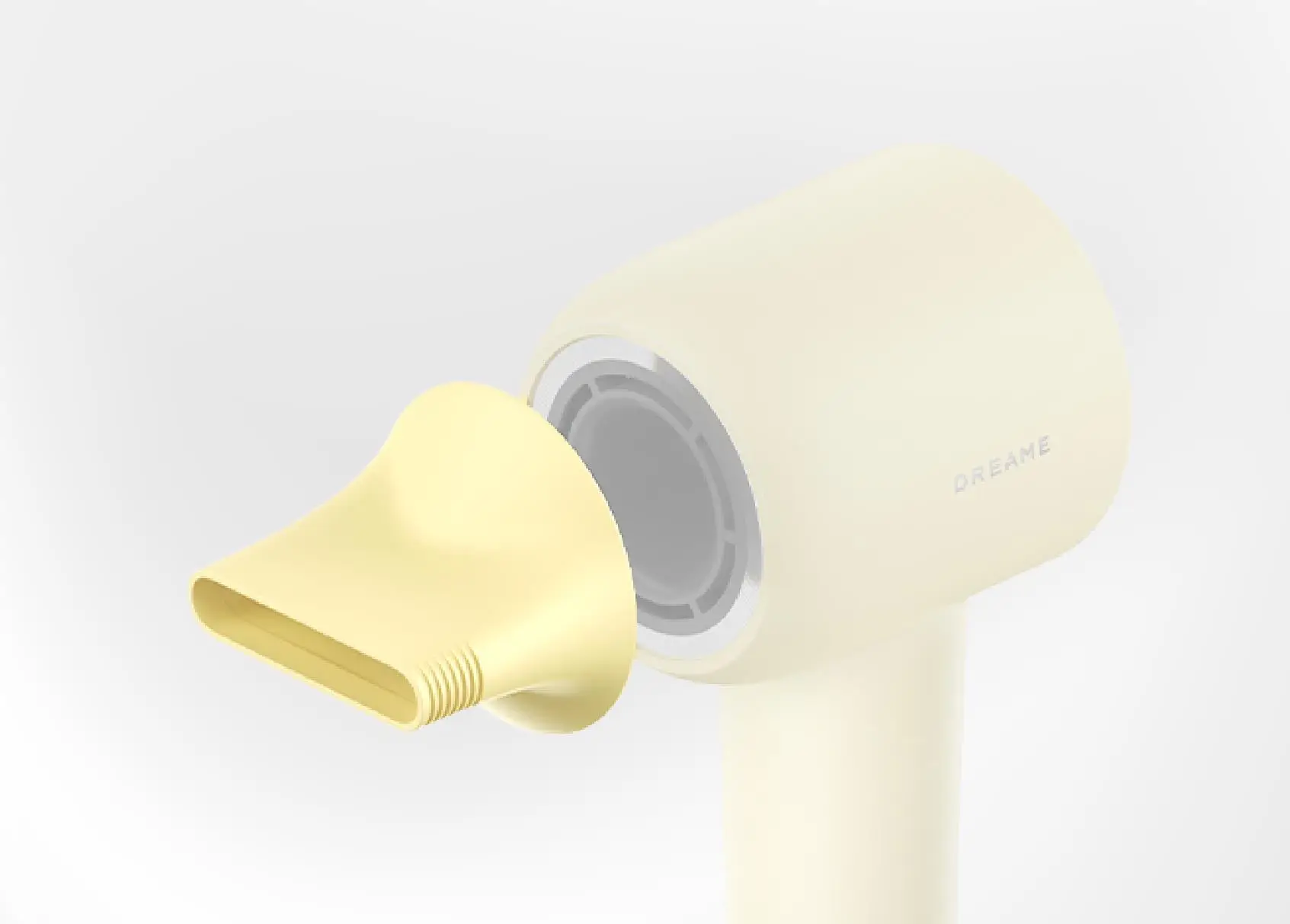 HAIR DRYER ACC SMOOTH.NOZZLE/AGS1-YELLOW DREAME