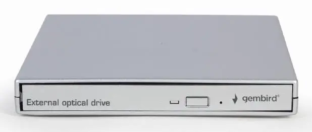 DVD RW USB2 8X EXT RTL/SILVER DVD-USB-021-SV GEMBIRD