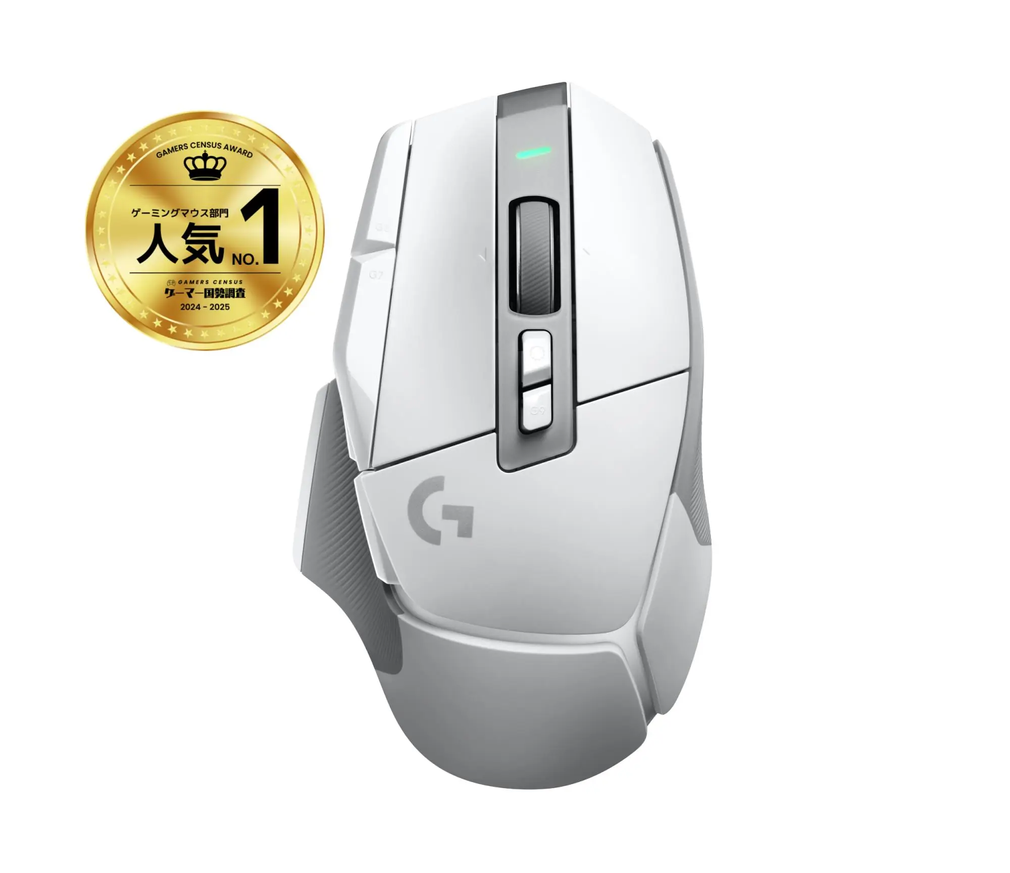 MOUSE USB WRL G502X LIGHTSPEED/WHITE 910-006189 LOGITECH