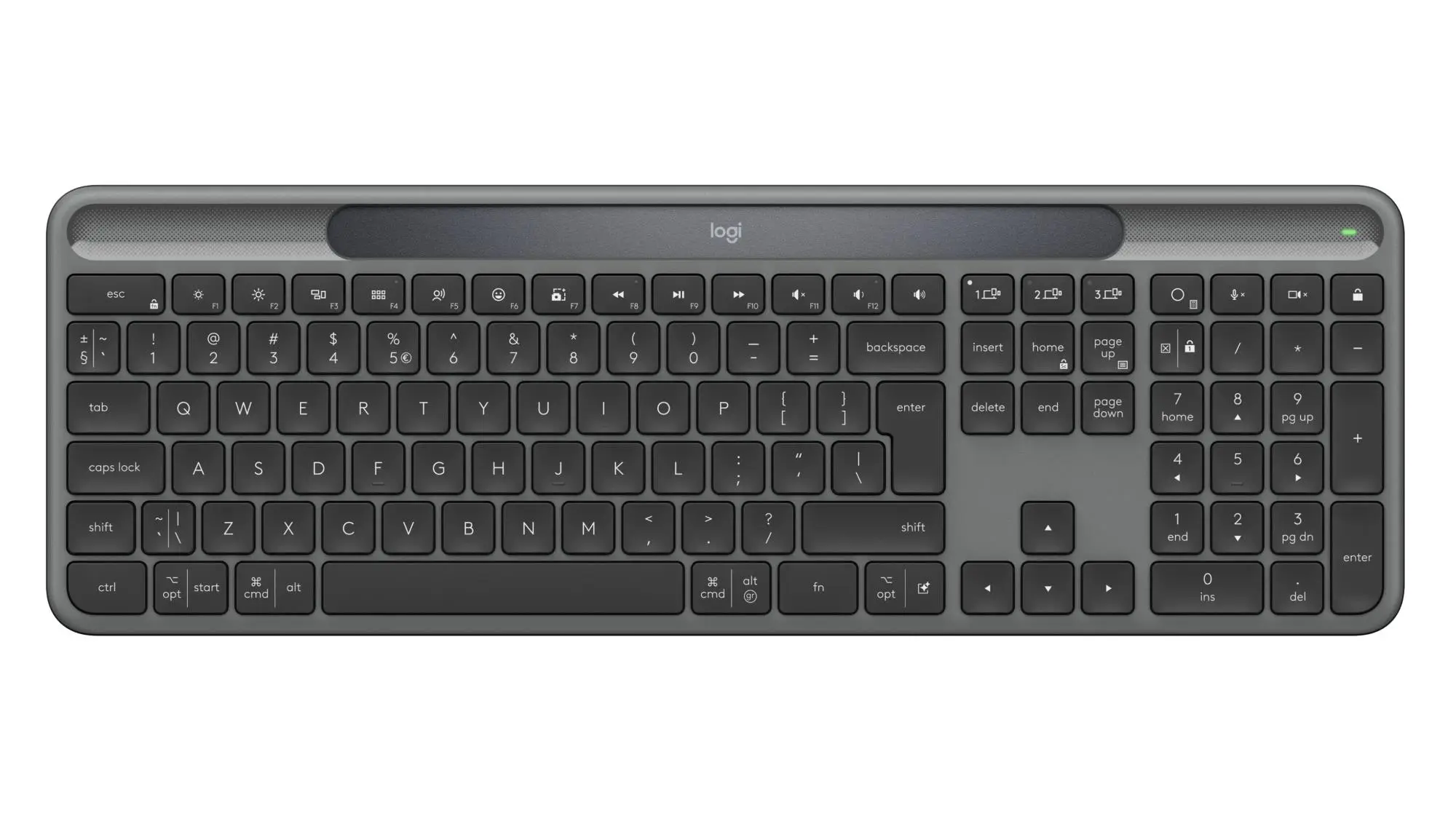 KEYBOARD WRL SLIM SOLAR + K980/US 920-013764 LOGITECH