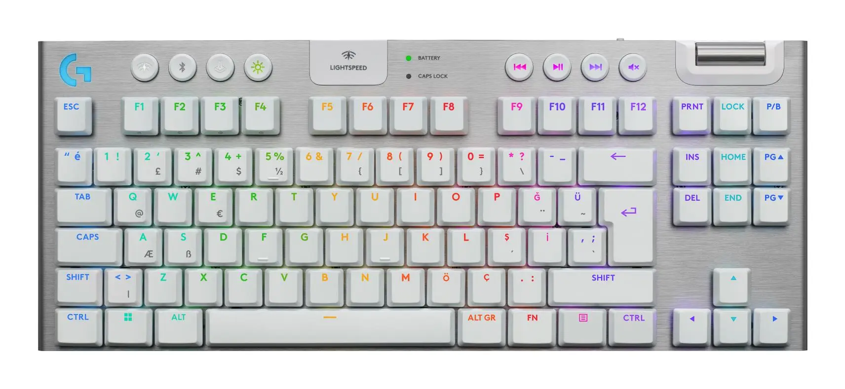 KEYBOARD WRL G915 X LIGHTSPEED/TKL WHITE 920-012737 LOGITECH