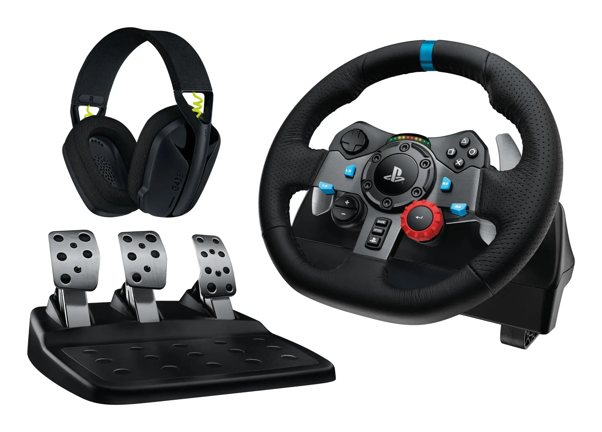 CONSOLE ACC ACCESSORY BUNDLE/G29/G435 991-000539 LOGITECH
