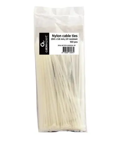 CABLE ACC TIES NYLON 100PCS/NYTFR-250X3.6-W GEMBIRD