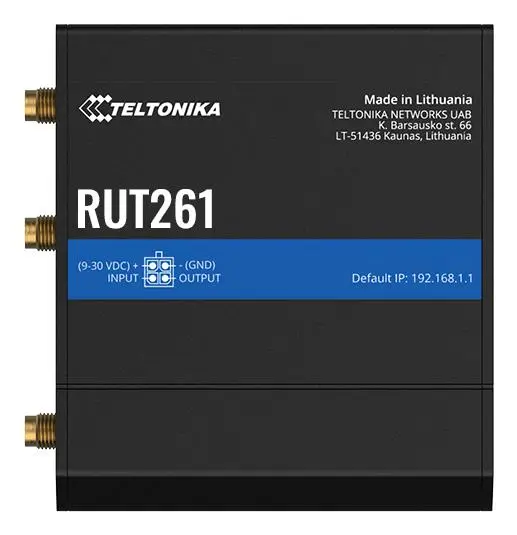 WRL ROUTER LTE CAT 6/RUT261 TELTONIKA