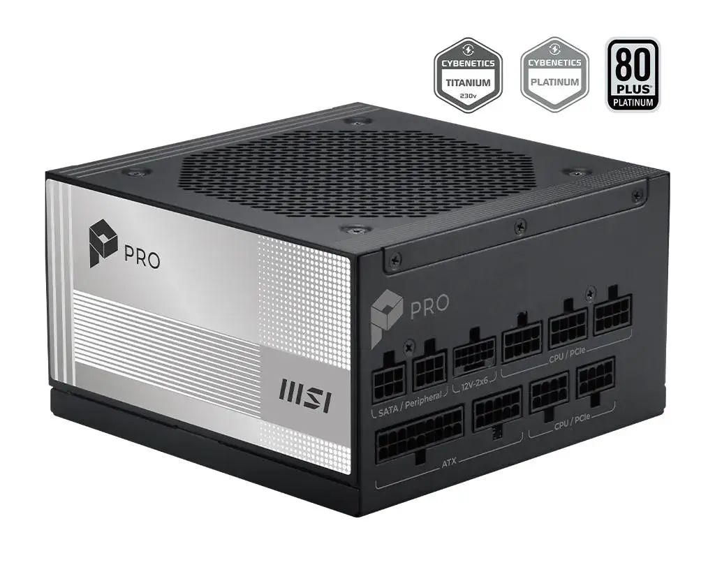 Power Supply|MSI|PRO A1000PL PCIE5|ATX|PC|100 - 240 V|1000 W|PROA1000PLPCIE5