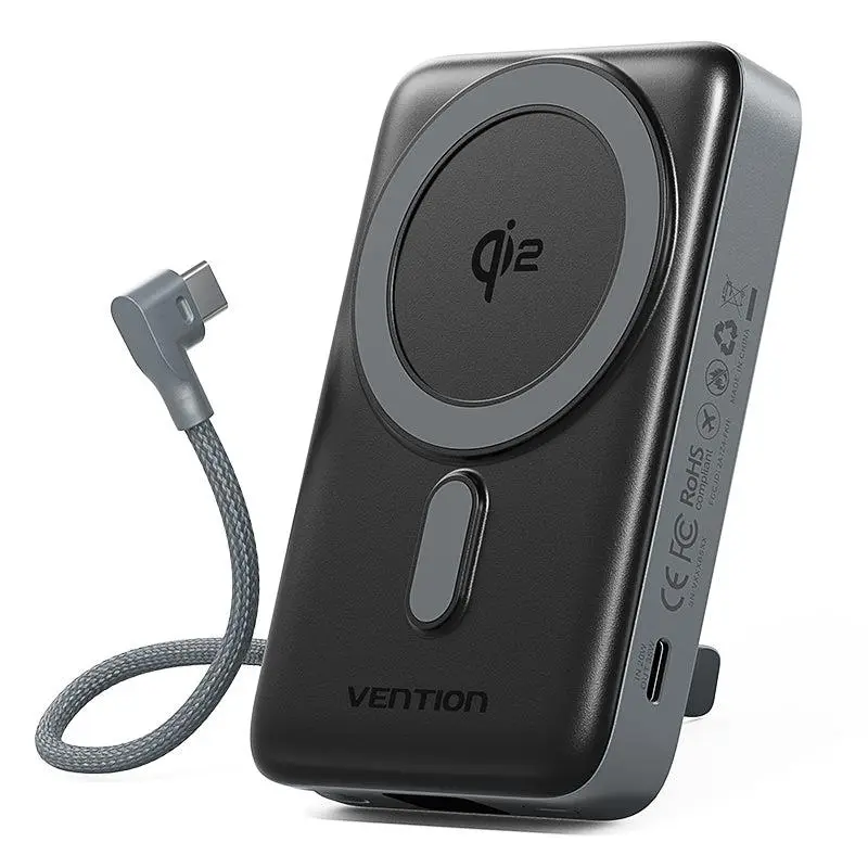 POWER BANK WRL 10000MAH 35W/GREY FKHH0 VENTION