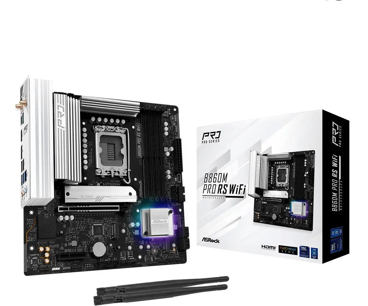 Mainboard|ASROCK|Intel B860|LGA 1851 (Socket V1)|micro ATX|RAM