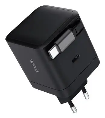 MOBILE CHARGER WALL MAXO 65W/RTRCT USB-C PD 25805 TRUST