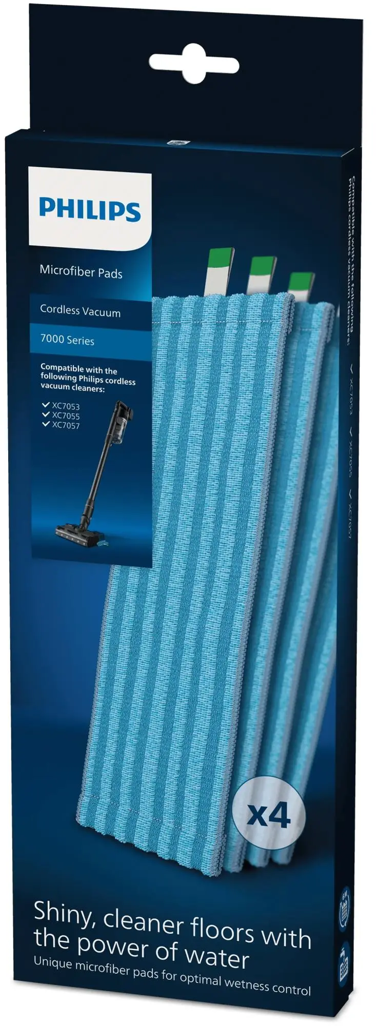 VACUUM ACC MICROFIBER PADS/XV1670/02 PHILIPS