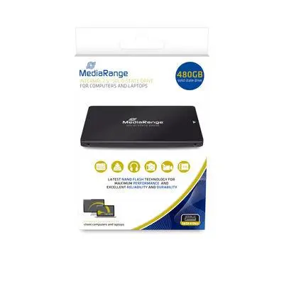 SSD|MEDIARANGE| 480 GB|Serial ATA III|NAND flash
