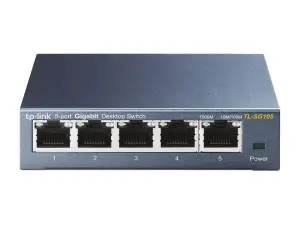 Switch|TP-LINK|5x10Base-T / 100Base-TX / 1000Base-T|TL-SG105