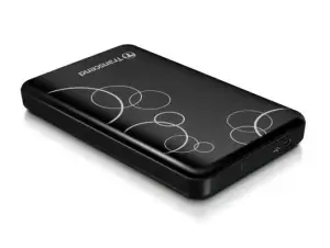 External HDD|TRANSCEND|StoreJet|1TB|USB 3.0|Colour Black|TS1TSJ25A3K