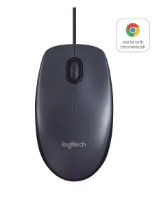 MOUSE USB OPTICAL B100/BLACK OEM 910-003357 LOGITECH
