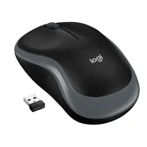 MOUSE USB OPTICAL WRL M185/GREY 910-002238 LOGITECH