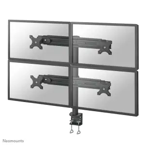 TV SET ACC DESK MOUNT BLACK/19-27" FPMA-D700D4 NEOMOUNTS