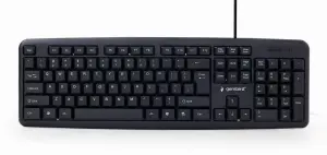 KEYBOARD STANDART USB ENG/BLACK KB-U-103 GEMBIRD