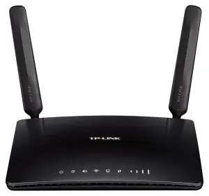 Wireless Router|TP-LINK|300 Mbps Wireless N 4G LTE Router|Wi-Fi 4 (802.11n)|Data speed 300 Mbit/s|Ethernet WAN Yes|SIM card slot Yes|WAN connection type RJ-45|Ethernet LAN Yes|3G Yes|4G Yes|4xLAN ports|TL-MR6400