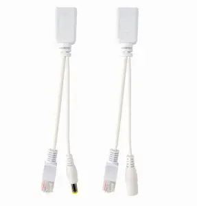 NET POE ADAPTER CABLE KIT/PP12-POE-0.15M-W GEMBIRD