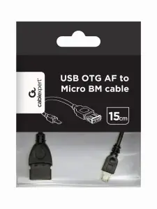 CABLE USB OTG AF TO MICRO USB/A-OTG-AFBM-03 GEMBIRD