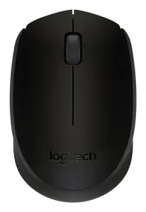 MOUSE USB OPTICAL WRL B170/BLACK 910-004798 LOGITECH