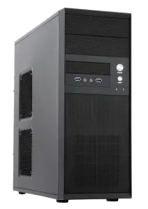 Case|CHIEFTEC|CQ-01B-U3-OP|MidiTower|ATX|MicroATX|Colour Black|CQ-01B-U3-OP