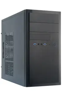 Case|CHIEFTEC|MiniTower|MicroATX|Colour Black|HT-01B-OP