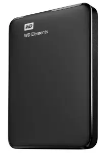 External HDD|WESTERN DIGITAL|Elements Portable|1TB|USB 3.0|Colour Black|WDBUZG0010BBK-WESN