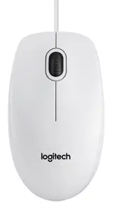 MOUSE USB OPTICAL B100/WHITE OEM 910-003360 LOGITECH
