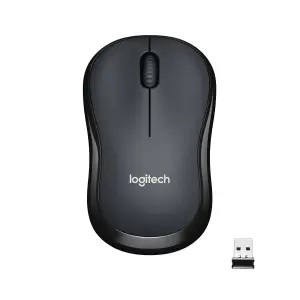 MOUSE USB OPTICAL WRL M220/SILENT B/G 910-004878 LOGITECH