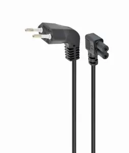 CABLE POWER EU 1M/ANGLED PC-184L GEMBIRD