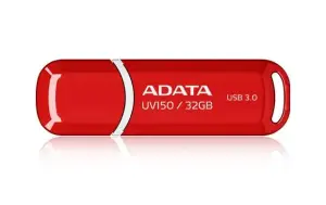 MEMORY DRIVE FLASH USB3.1 32GB/RED AUV150-32G-RRD ADATA