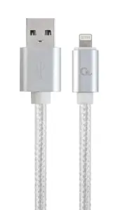 CABLE LIGHTNING TO USB2 1.8M/CCB-MUSB2B-AMLM-6-S GEMBIRD