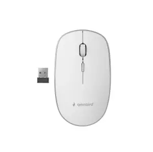 MOUSE USB OPTICAL WRL/WHITE MUSW-4B-01-W GEMBIRD