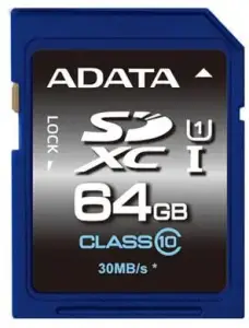 MEMORY SDXC 64GB CLASS10/ASDX64GUICL10-R ADATA