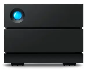 External HDD|LACIE|2big RAID|16TB|USB 3.1|Drives 2|Black|STHJ16000800
