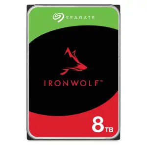 HDD|SEAGATE|IronWolf|8TB|SATA 3.0|256 MB|7200 rpm|Discs/Heads 5/10|3,5"|ST8000VN004