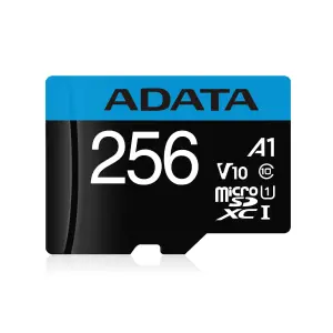 MEMORY MICRO SDXC 256GB W/AD./AUSDX256GUICL10A1-RA1 ADATA