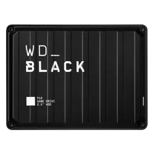 External HDD|WESTERN DIGITAL|P10 Game Drive|5TB|USB 3.2|Colour Black|WDBA3A0050BBK-WESN