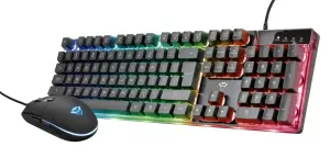 KEYBOARD +MOUSE OPT. GXT 838/AZOR 23289 TRUST